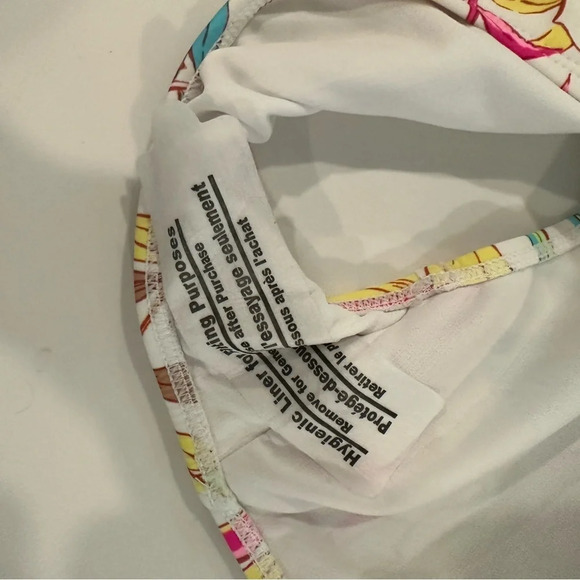 No Boundaries One Piece Bathing Suit Jungle Print Multicolor L NWT - Picture 5 of 8